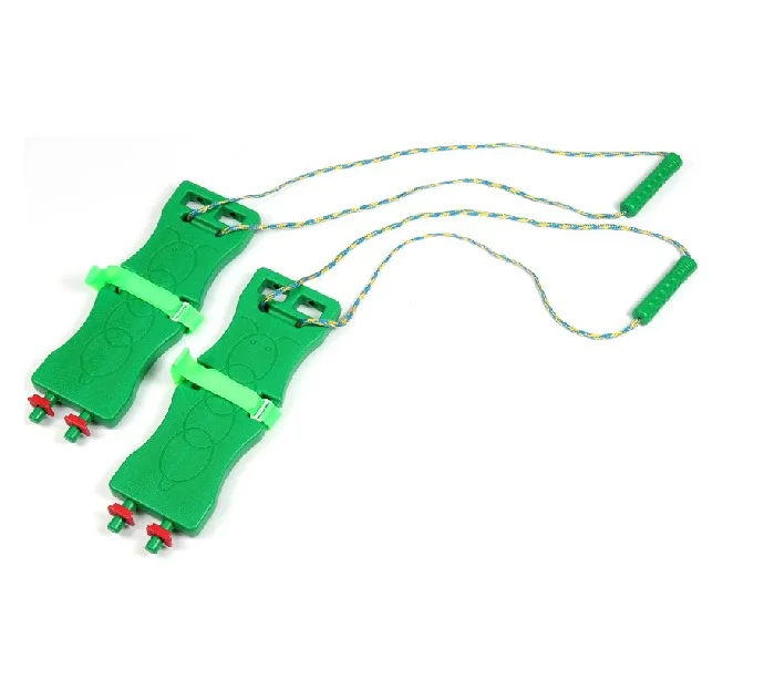 Kindergarten sense integration team training synchronous game shoes sensory toys connectable balance board feet synergy board