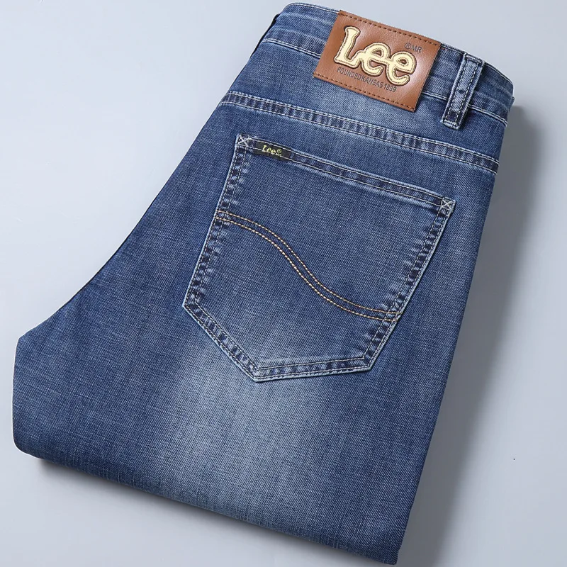 2022 wholesale fashion blue trousers stylish baggy boyfriend denim men jeans pant