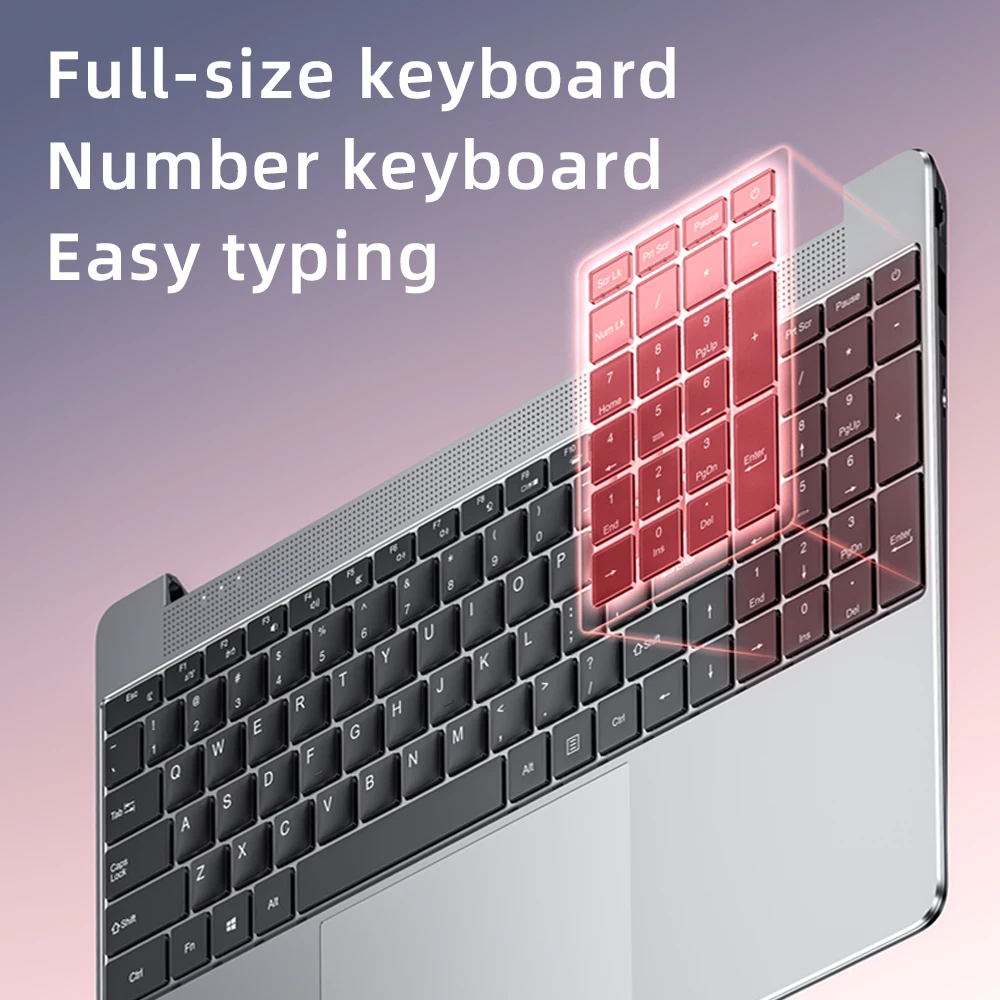 Cheap China Price Laptop 8GB 12GB 16GB RAM 128GB 512GB SSD 15 inch FHD Intel 11th Generation Light Office Home Notebook Computer