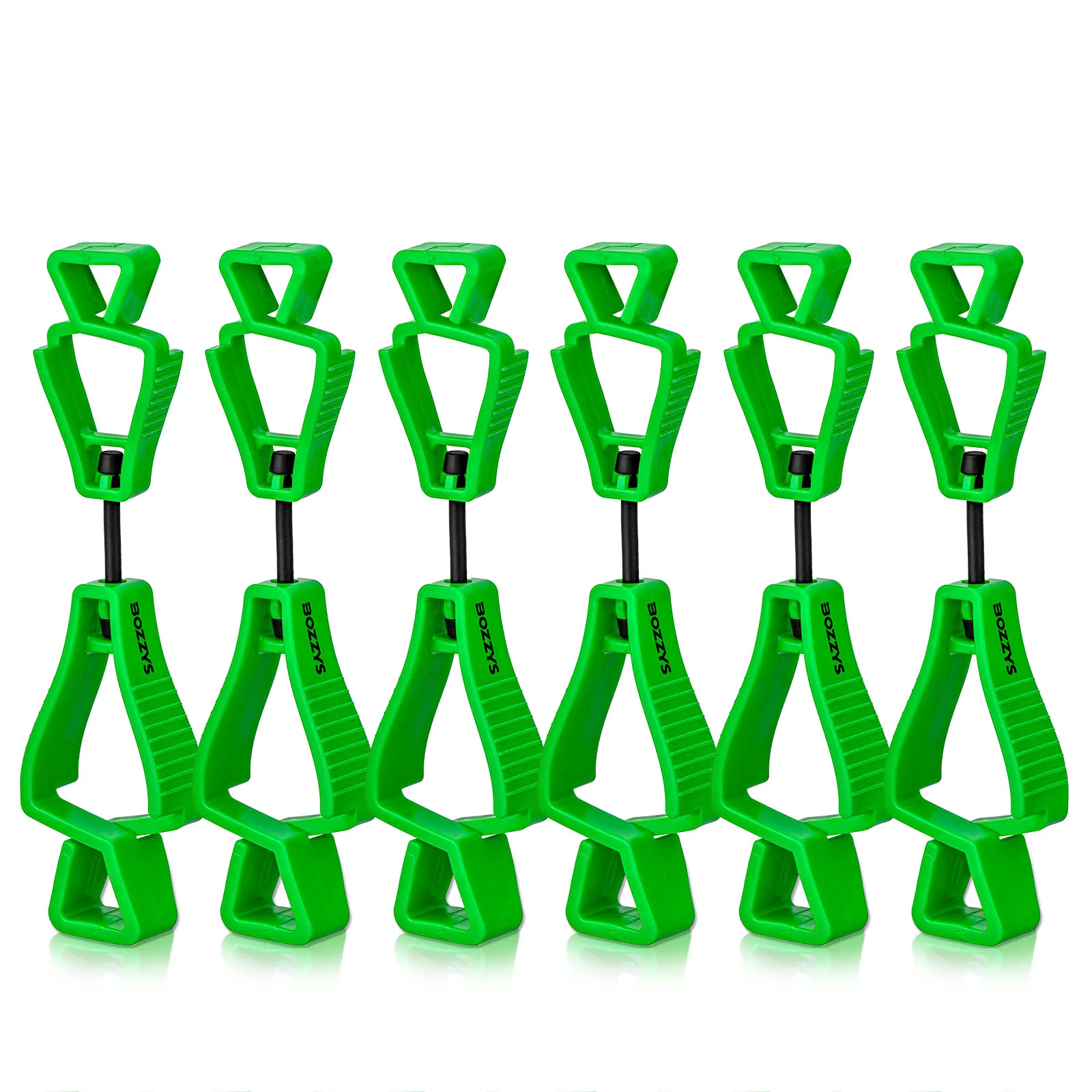 Protective glove holder clip 6-pack Outdoor Glove Grabber Plastic for Worker Construction Guard Labor