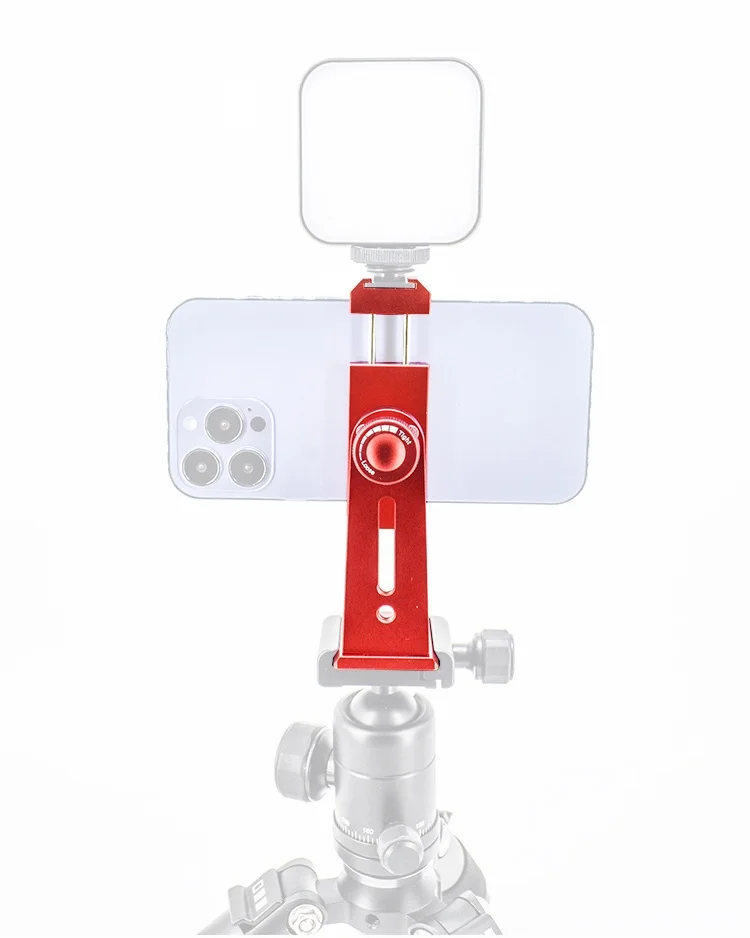 Factory Price Aluminum Alloy 360 Degree Rotating Phone Holder Clip Mount Stand Adapter for Smartphone