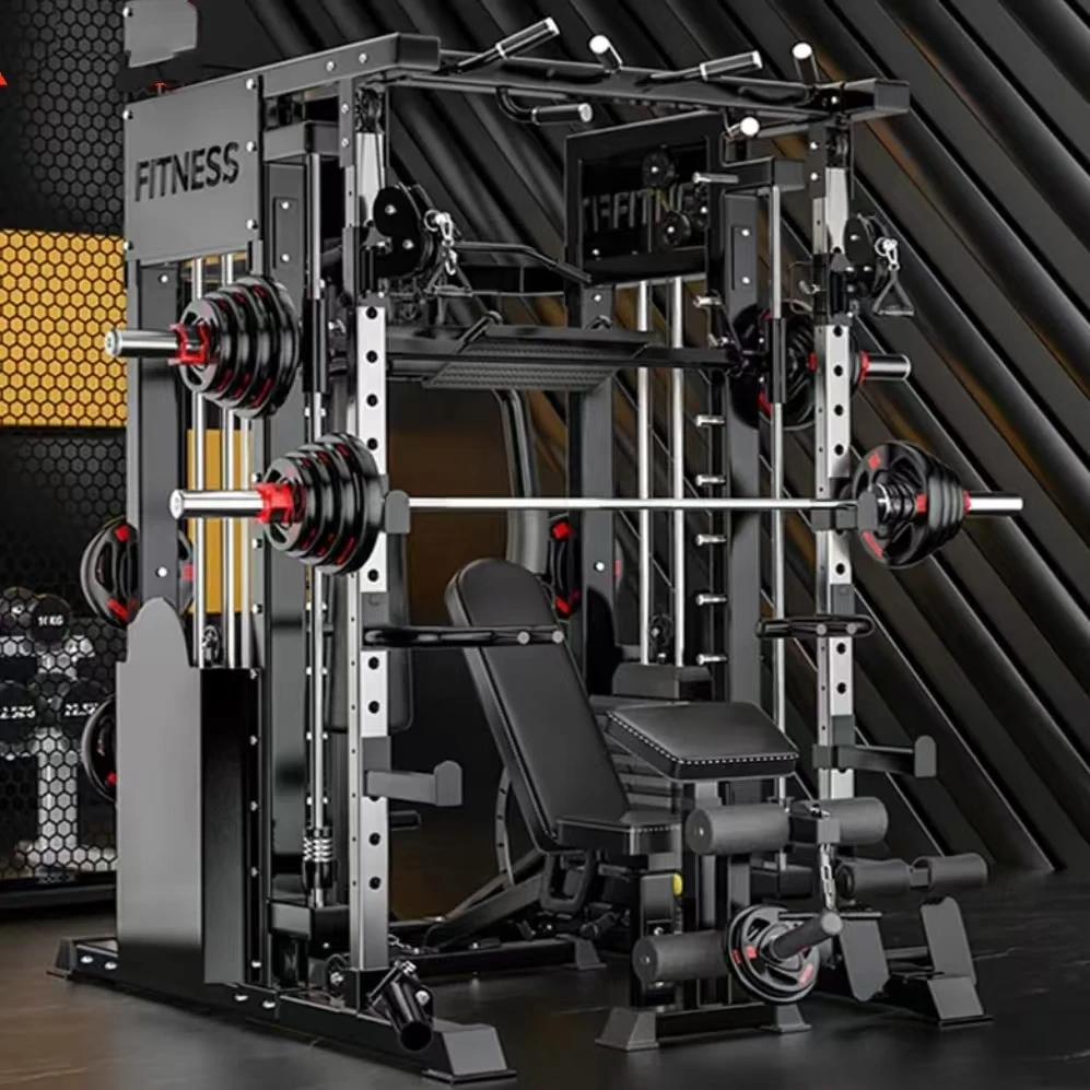 Chinese factory wholesale smith machine Gym fitness equipment Comprehensive training Smith squat rack