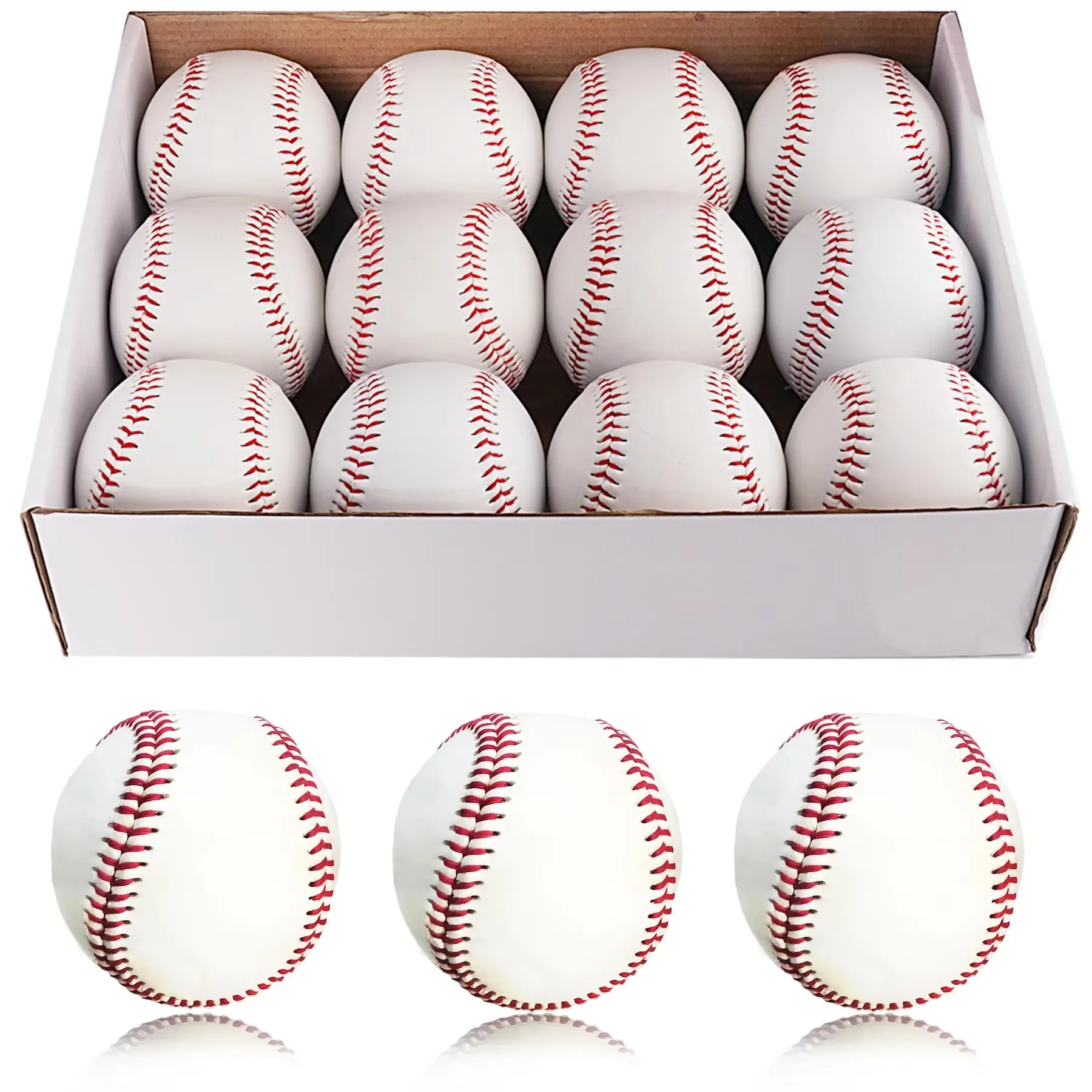 2025 High Quality Softball Baseball Custom Professional Leather Baseball