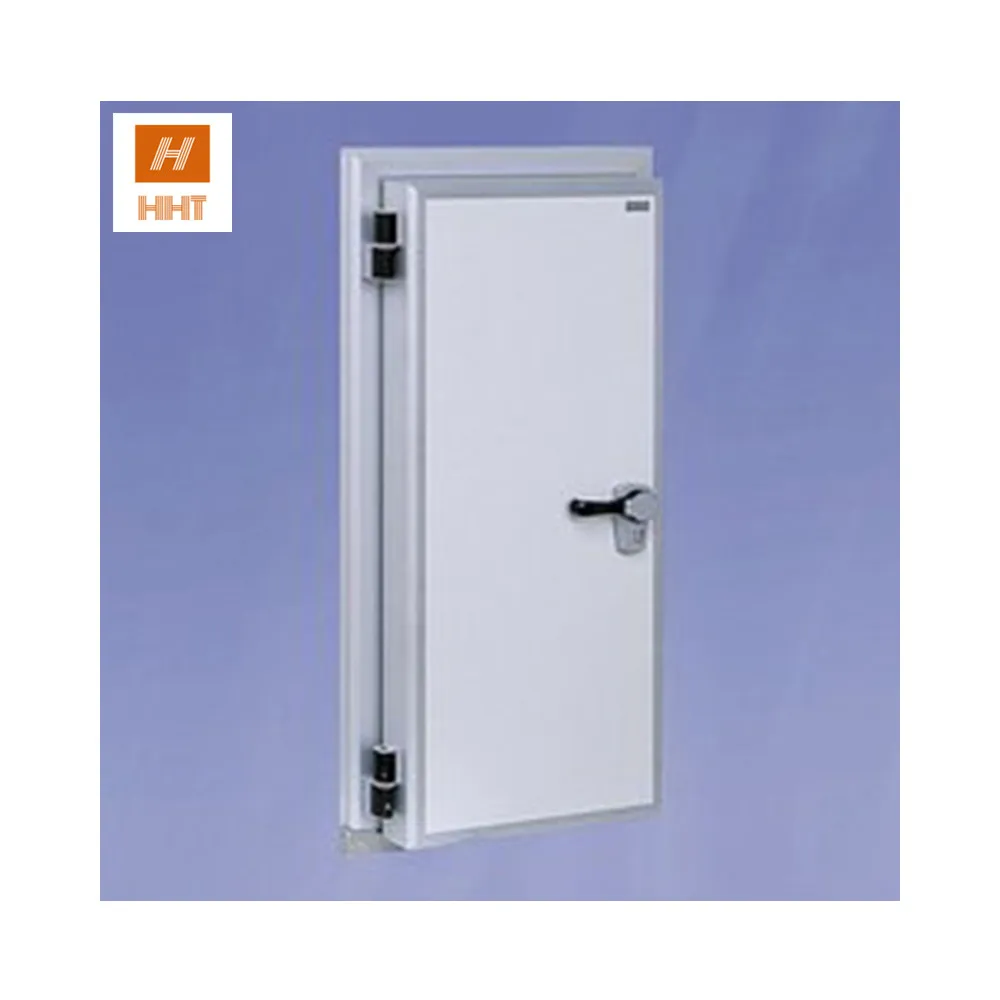 Cold storage single-open half buried door/hinged door