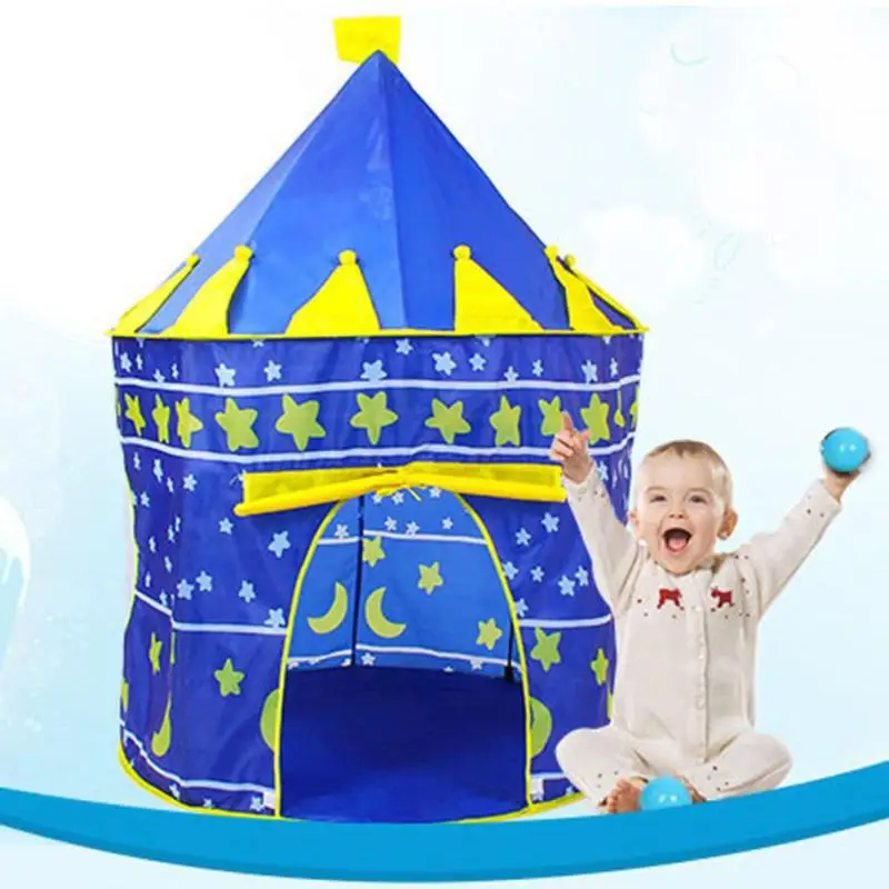 Outdoor Baby Boys Girls Children Princess Castle Teepee Pop-Up Toy Tents Indoor House Play Kids Tent