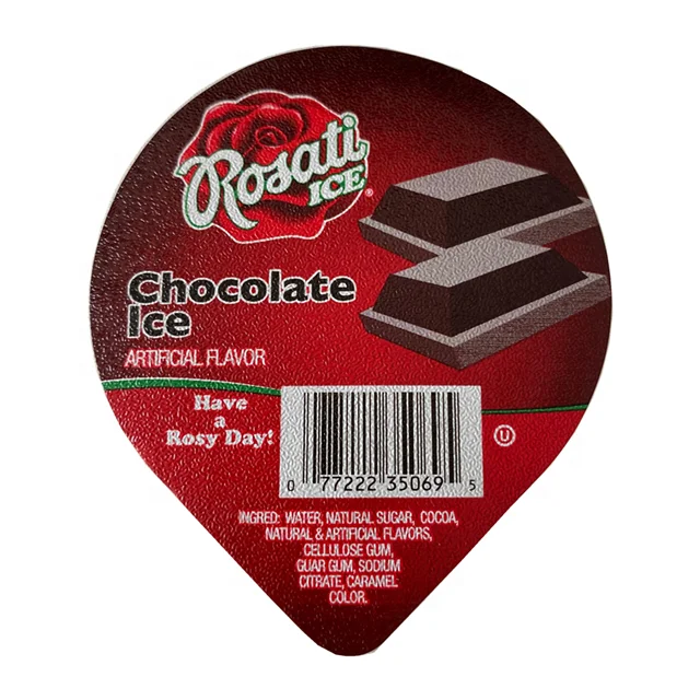 Food packing cup lid film/aluminum foil lid water ice sealing foil lid