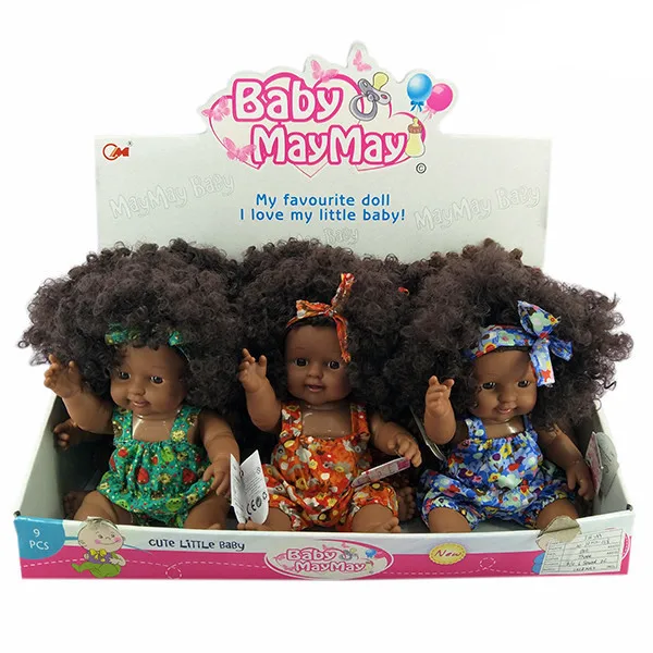 2024 детские игрушки африканские американские куклы 12 Дюймов 30 см черные для детей