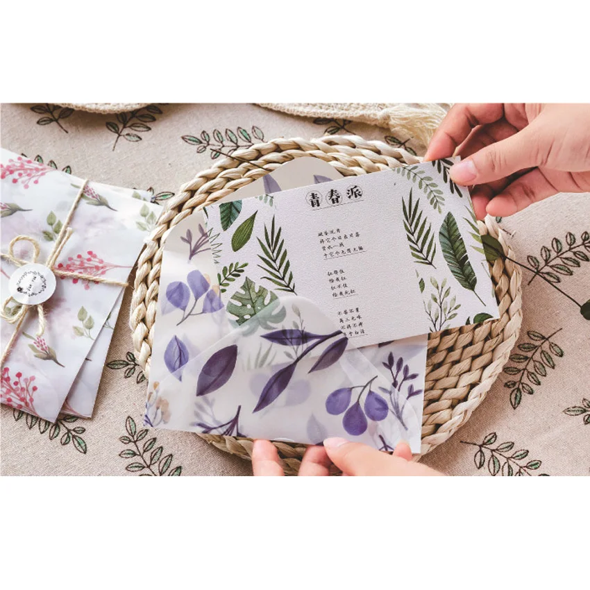 Creative Luxury Gift Envelope Paper Envelope Packaging Office School Supplies Selsction Mailing Envelope