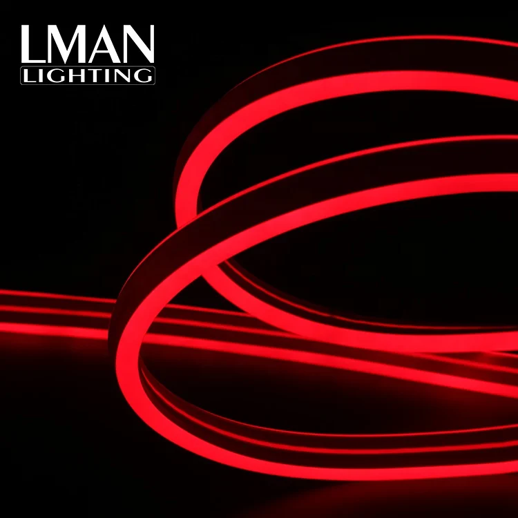 Two side 8MM width SMD2835 120eds/m AC 110V 127V 260V 8W IP65 waterproof led neon rope light