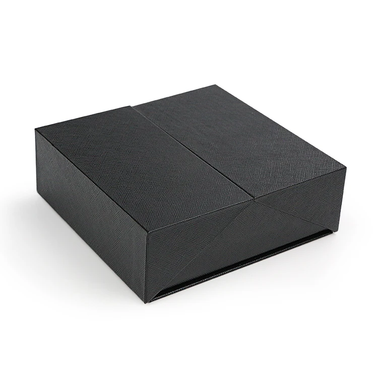 Factory Customized Black Jewelry Packaging Box Greeting Card Paper Bag Rose Flower Box Set Gift