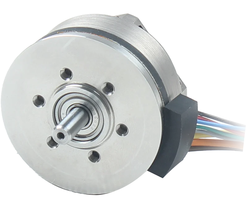 High Torque 45mm Outer Rotor BLDC Motor with connector