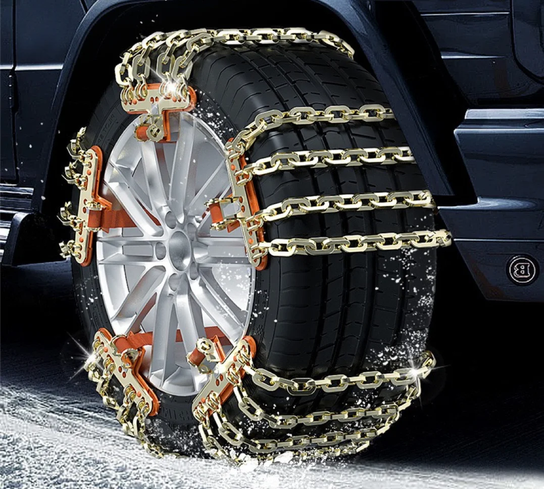 Hot Sells General Purpose Sedan SUV Emergency Chain Snow Tire Car Chains Skid Chains for Car Tires