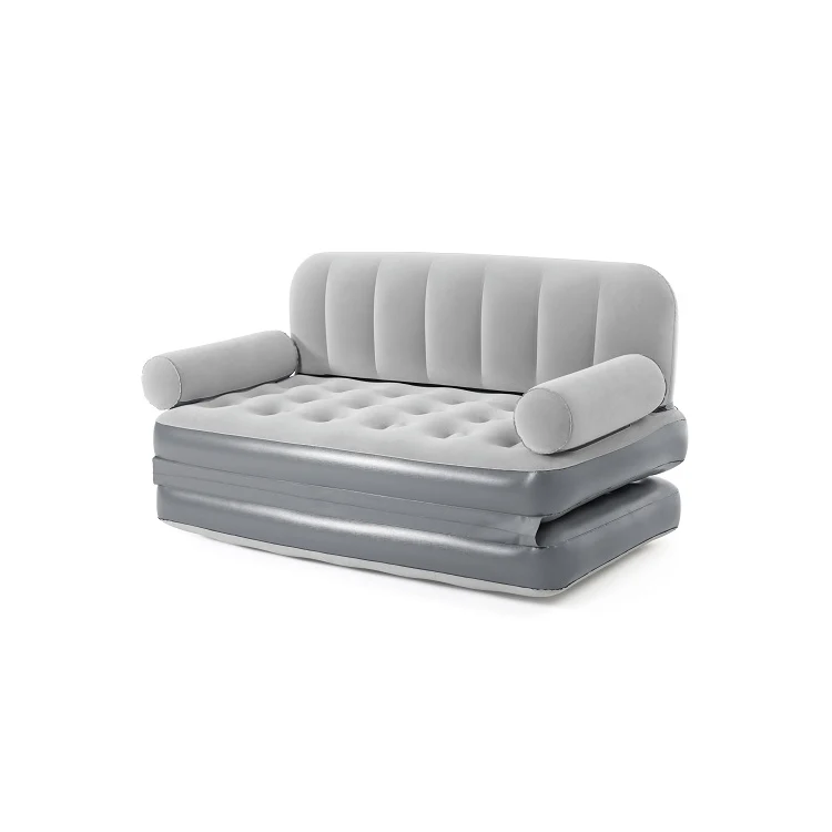 
Bestway 75073 Hot selling 3 in 1 air sofa bed with design doubles as a couch,lounge or bed 