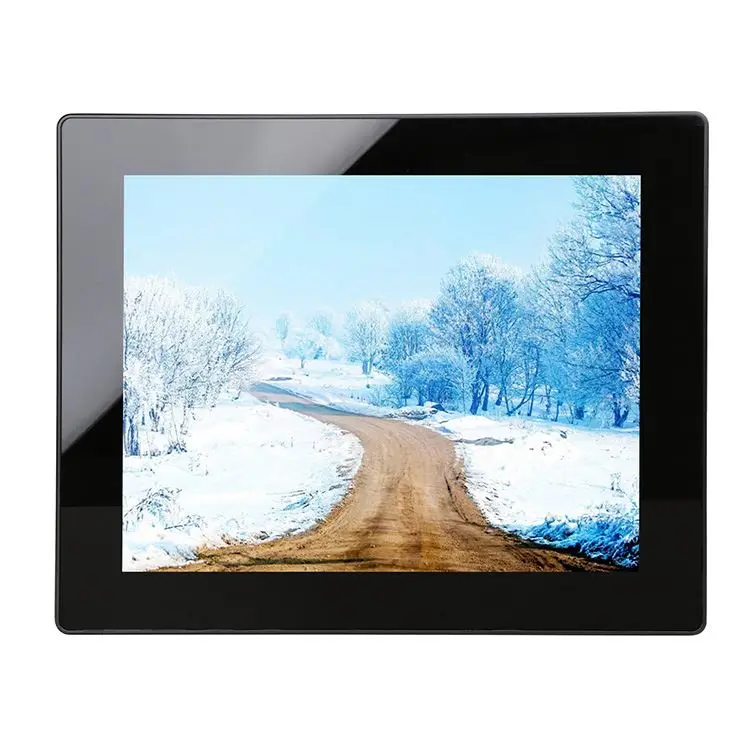 Square touch screen display 12.1 inch open frame lcd monitor for kiosk