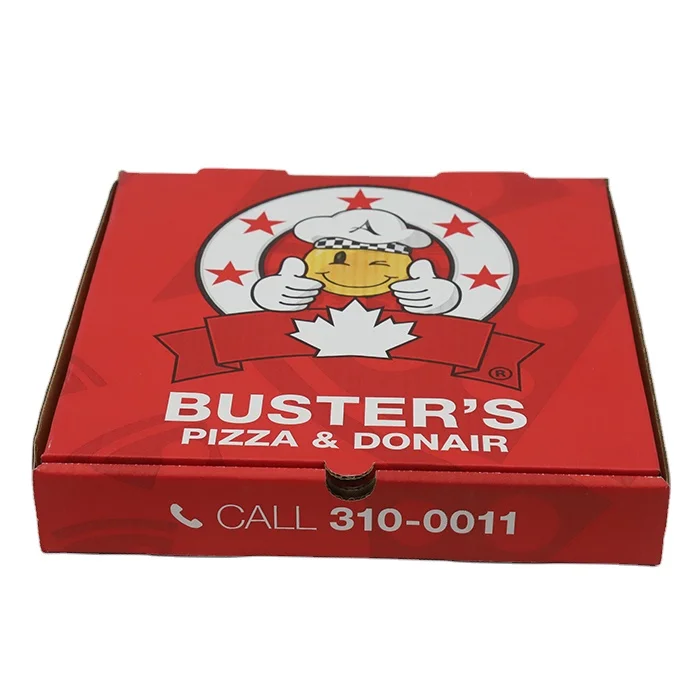 Wholesale custom packaging Carton Pizza Box supplier custom designed to print cheap pizza boxes with its own logo
