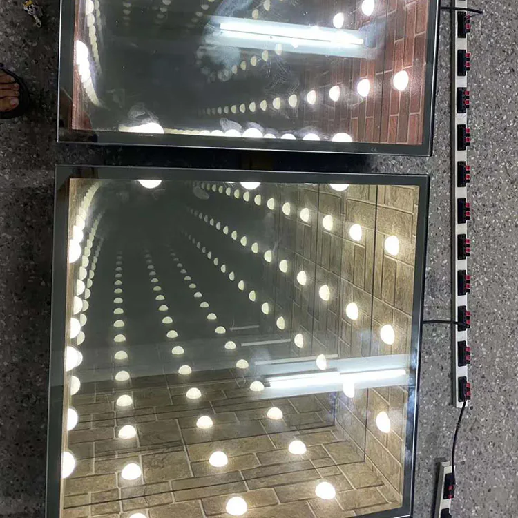  Глубокий туннель волшебное зеркало 3d танцпол бездна световой эффект для игровой площадки открытый парк