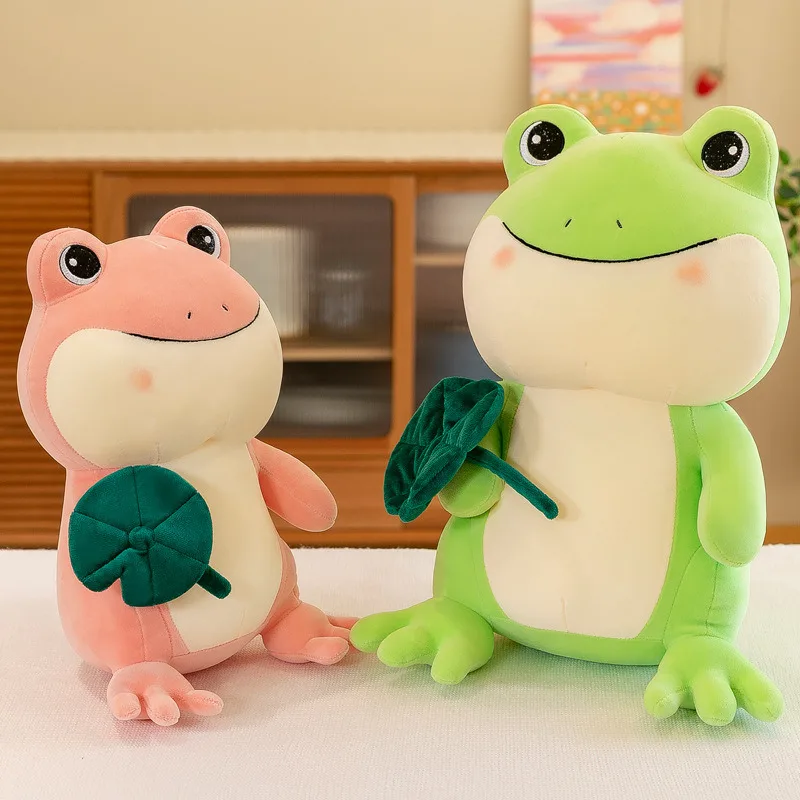 Geeme пользовательские дети Peluche 28 см мягкая плюшевая игрушка лягушка