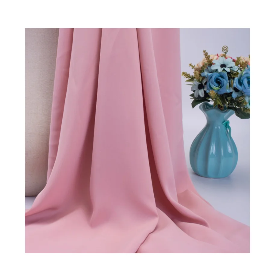 High quality woven fabric 100%polyester SPH dyeing fabric for women dress