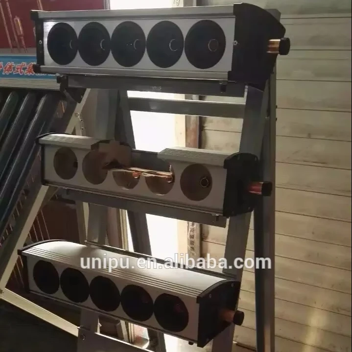 Vacuum15/20tubes Manufacture Glass Solar Collector Mini Evacuated Tube Heat Pipe Vacuum Solar Collector For Water Heater