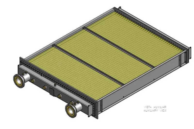 Dedicated cooling machine for White Nickel Copper Sea ship air seawater evaporator ship-specific cooler factory