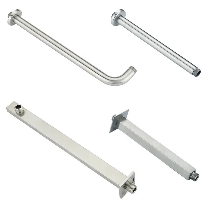 Hot selling stainless steel chrome plating 8 inch 9 inch long shower head arm pipe
