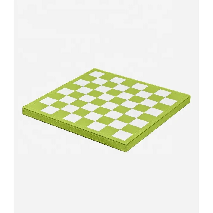 Leather Triple Game Case Chess Dominoes and Draught, multi game set chess game set