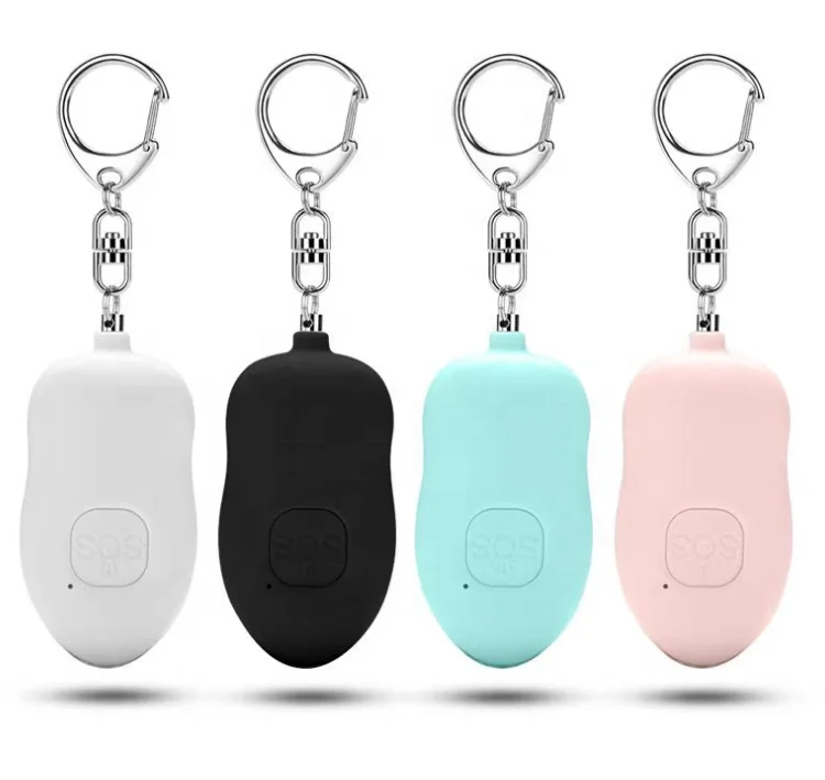 NEW SOS Alarm Security Defense 140dB Recharge Torch Personal Alarm Self Defence Keychain Anti Attack Rape Emergency Flashlight