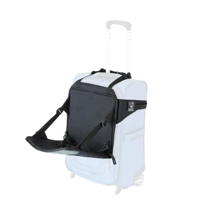 Custom Waterproof Kids Travel Seat Child Carrier for Luggage Trolley Folding Ride On Suitcase for Toddler with Baby Portable Str