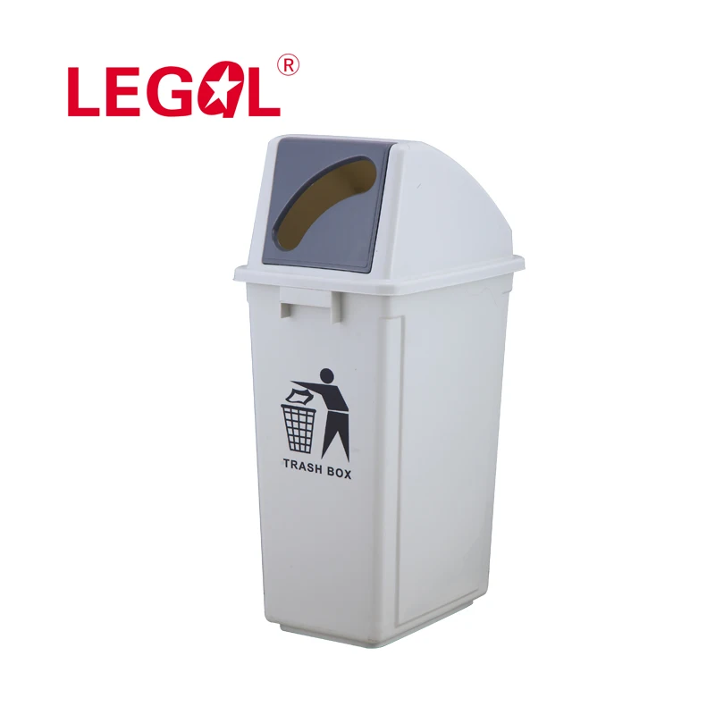 Remarkable recycle bin different waste container lid paper/can/ general recycling container bin dustbin garbage plastic