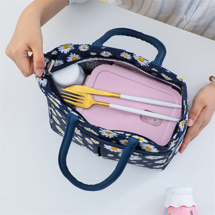 Carry Students Lunch Box Bag Small And Fresh Large Capacity Wholesale Insulated Picnic Food Cooler Bags