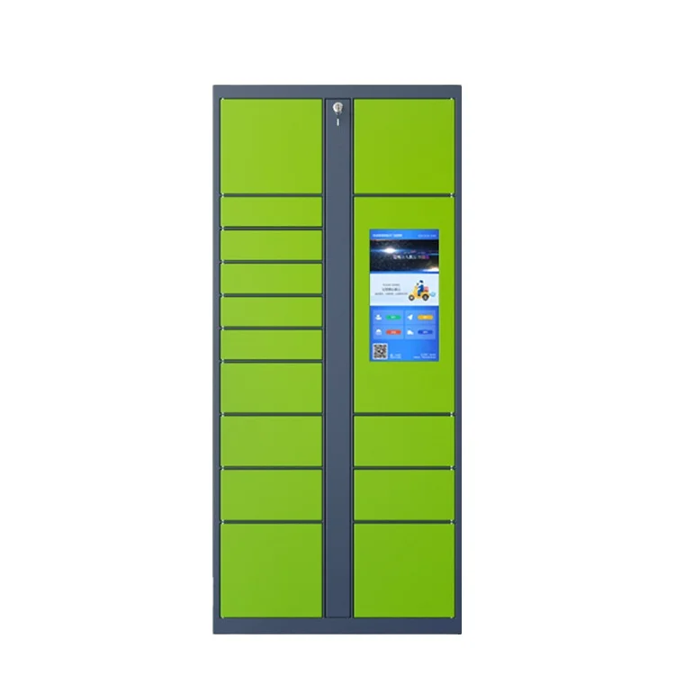 Smart Parcel Locker for Office Building Contactless Secure Parcel Delivery Locker With Remote Management System