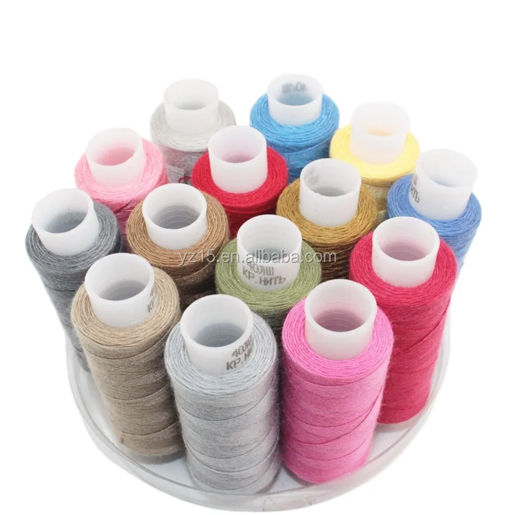 best quality  colored sewing thread  40/2 100% spun polyester sewing thread 40/2