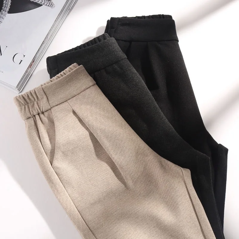 new pants for women in spring autumn and winter high waisted and slimming r loose fitting suit pants women trousers
