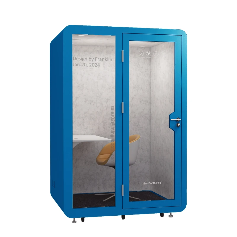 Capsule office miniature recording studios vocal recording booth