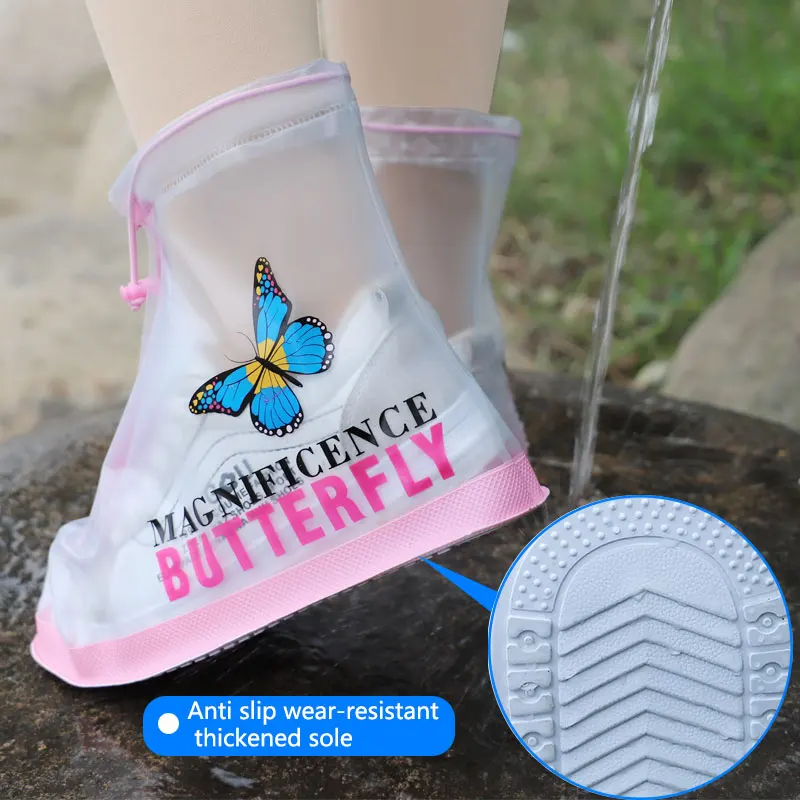 2022 best selling Rainshoes  rain shoes waterproof rain boot warm pvc safety customized  fashion reusable adult wear-resistant