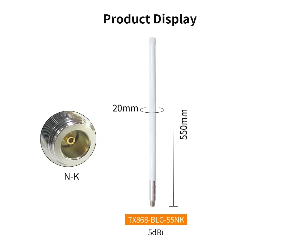 IP68 Outdoor Longrange 2.4GHZ Fiberglass antenna, Omni Directional WIFI 2.4ghz/5.8ghz Fiberglass antenna
