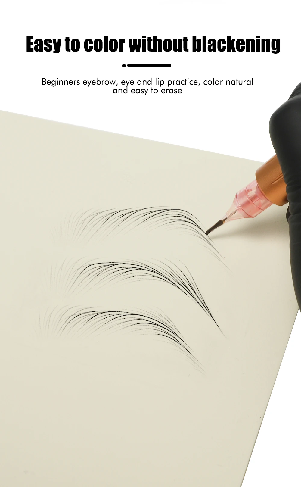 Wenshen YDPMU Durable Tattoo Practice Skin for Eyebrow Techniques OEM ODM Available
