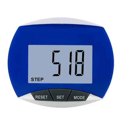 Accurately Big Screen Simple Count Steps Passometer Waterproof 3D Activity OEM Walking Running Pedometer