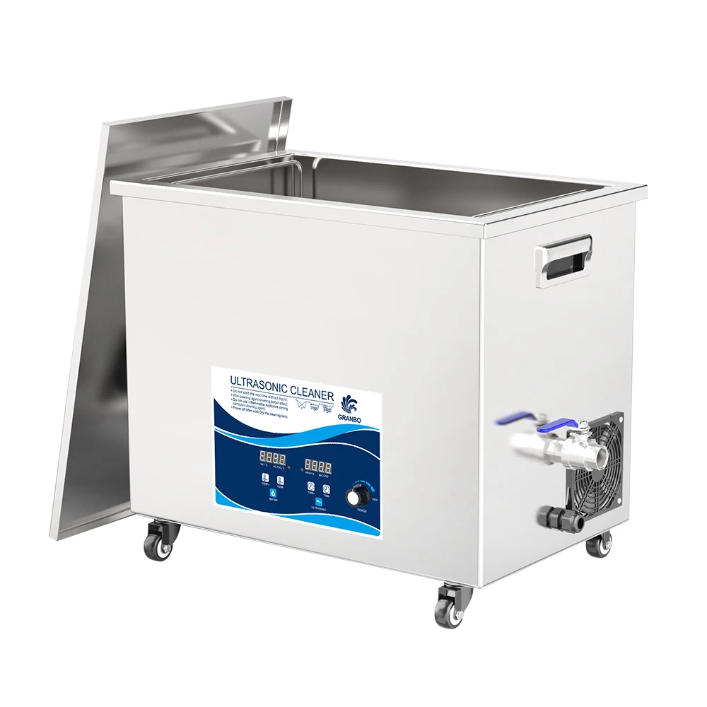 GRANBO 38L 28/40KHz 600W Ultrasound Washing Machine For Engine Block Carbon Cylinder Carburetor Lab DPF Ultrasonic Cleaner Tank