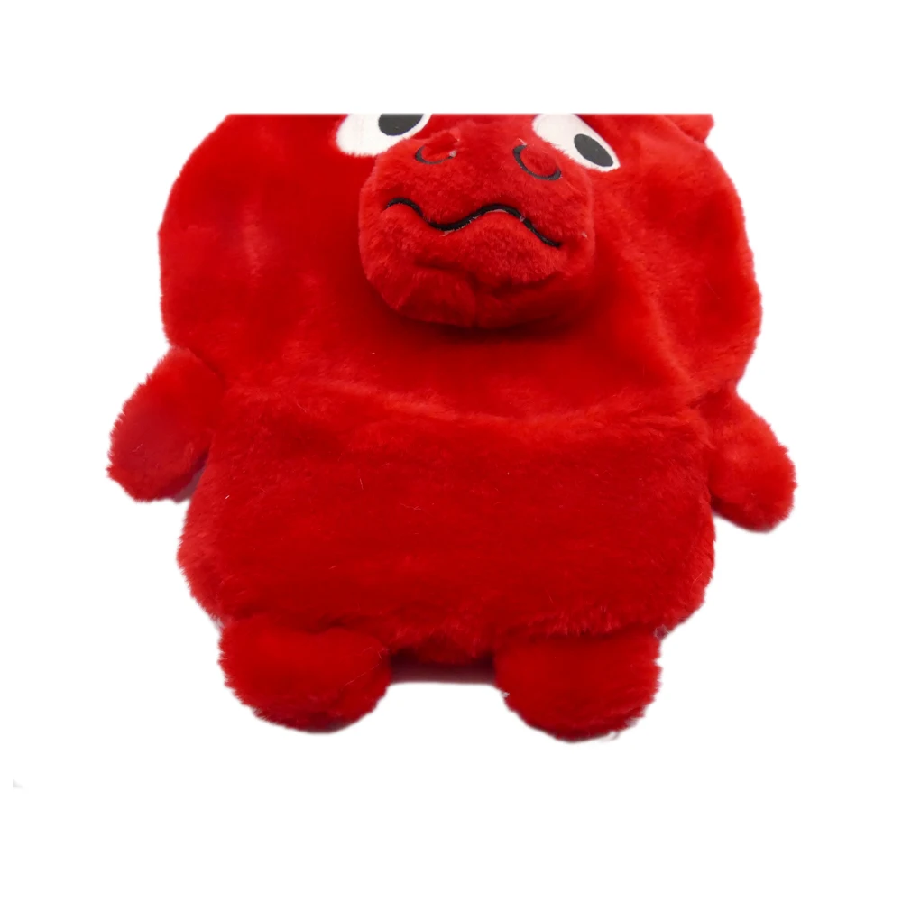 Забавная игрушка red pig 100% герметичная сумка для бутылок с горячей водой из натурального каучука безопасная