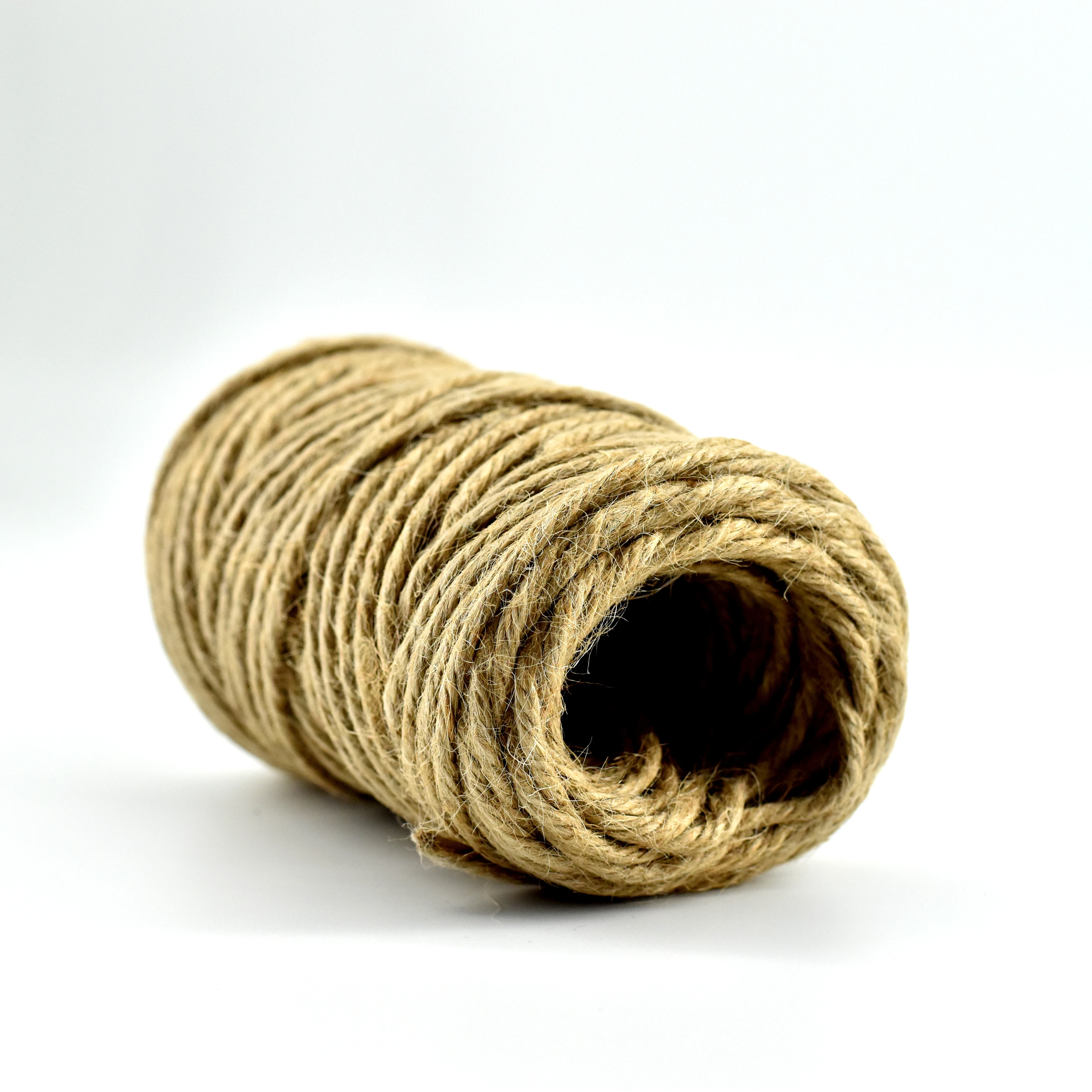 Лидер продаж, прямые продажи с завода, джутовый канат 3 мм * 25 м, 100% натуральный качественный витой джутовый канат для творчества