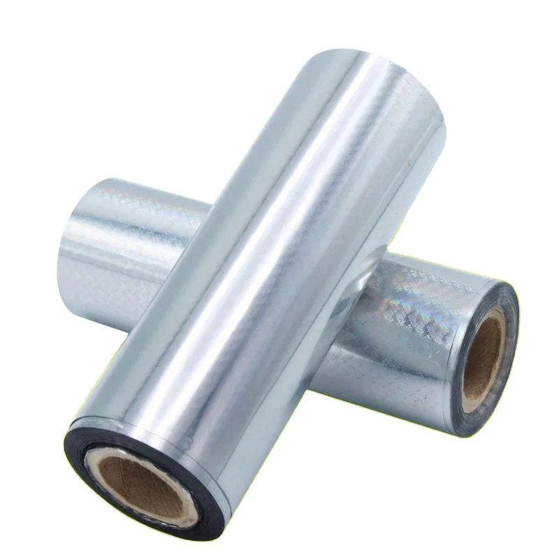 LongTai Customizable large size 1250*1000m high quality heat sealable 16/17/18micron Metalized PE Aluminium foil film