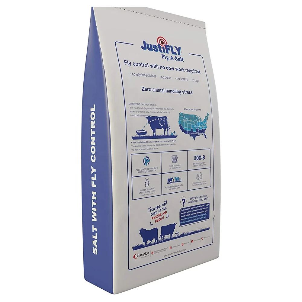 
Premium OEM Factory laminated polypropylene woven empty raffia horse animal feed bag 
