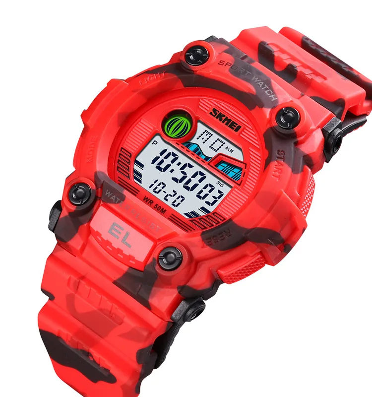 Skmei 1635 New Arrival digital wristwatch Kids sport fitness watch Waterproof Digital children Watch