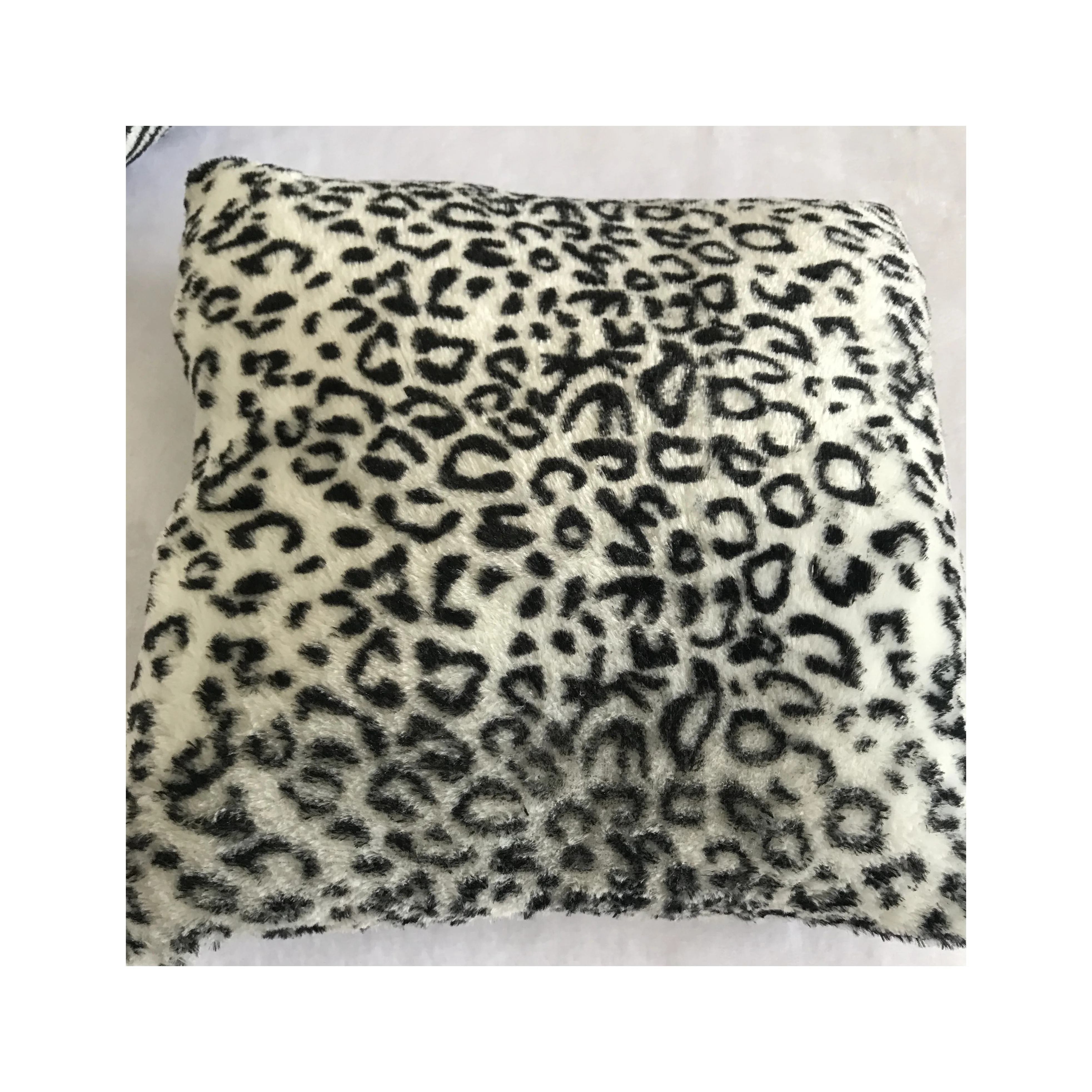 Ll-season Outside/home Solid Square Flannel Fleece Plain Knitted 100% Polyester Custom Designer Blankets Queen Size