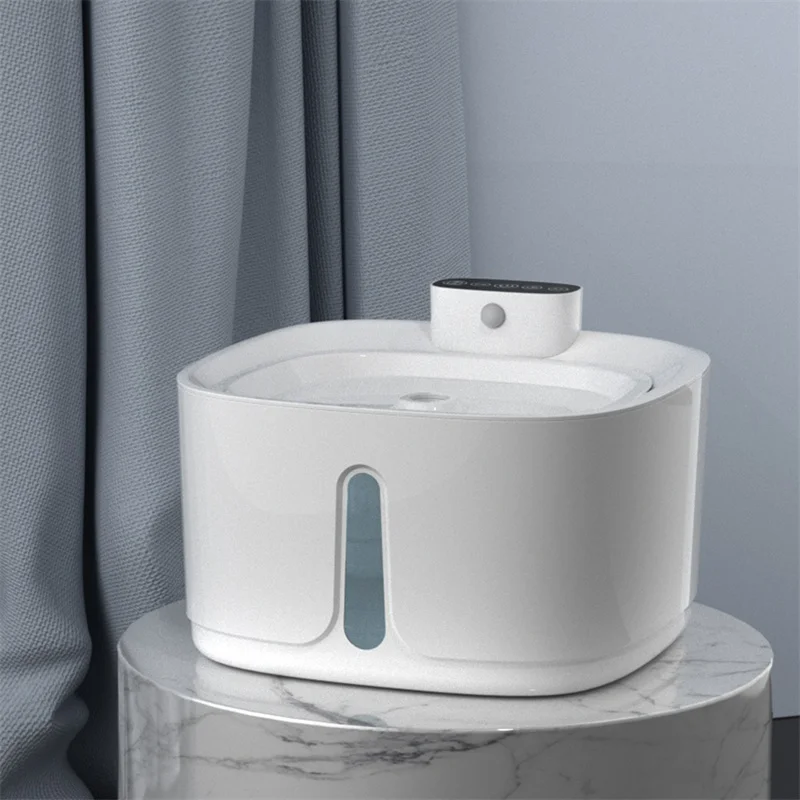3.2L 108oz Automatic Filtered Water Dispenser  Ultra Silent Water Purifier Fountains Water Dispenser with stainless steel plate