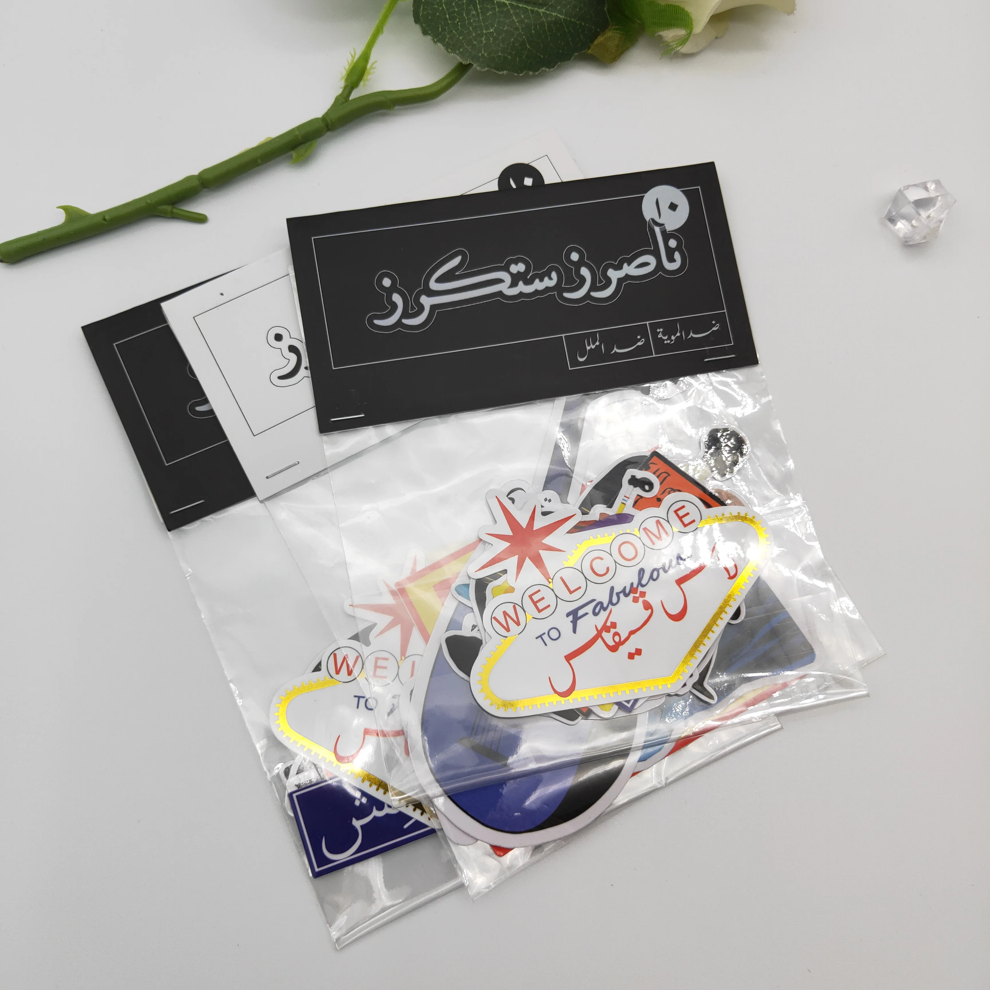 Promotional Self Adhesive Vinyl Decorative Stickers Die Cut Custom Made Sticker Supplier