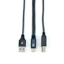 desktop condenser microphone with 3-legged adjustable stand