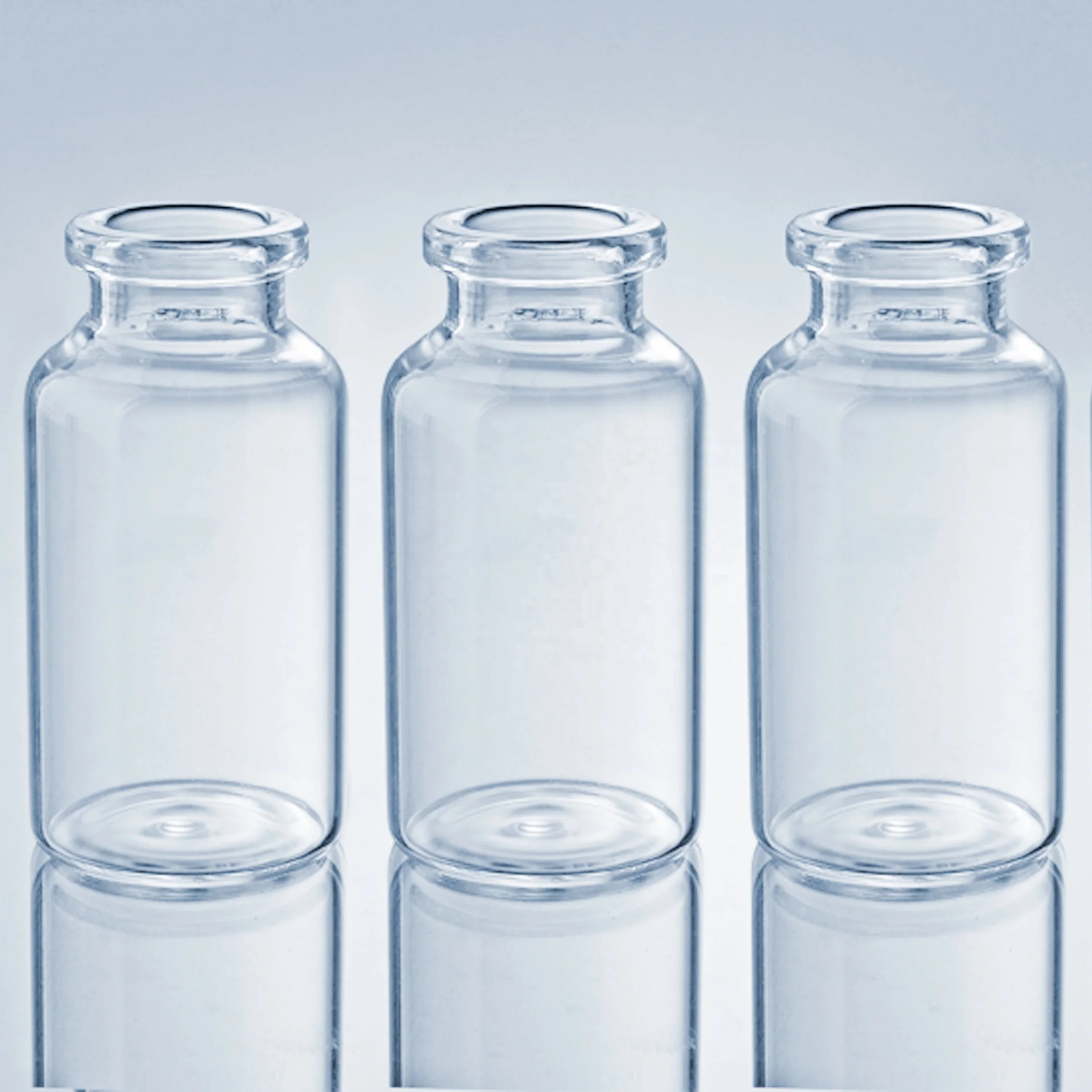 Clear / Amber Tubular Glass Vials 6R (USP TYPE 1)