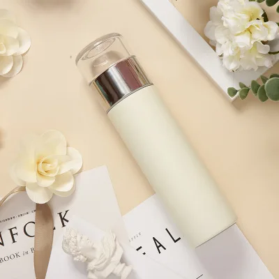 Tea separation vacuum bottles with tea filter and glass lid